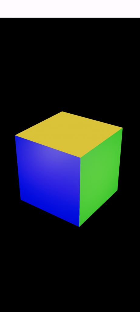 The rendered model
