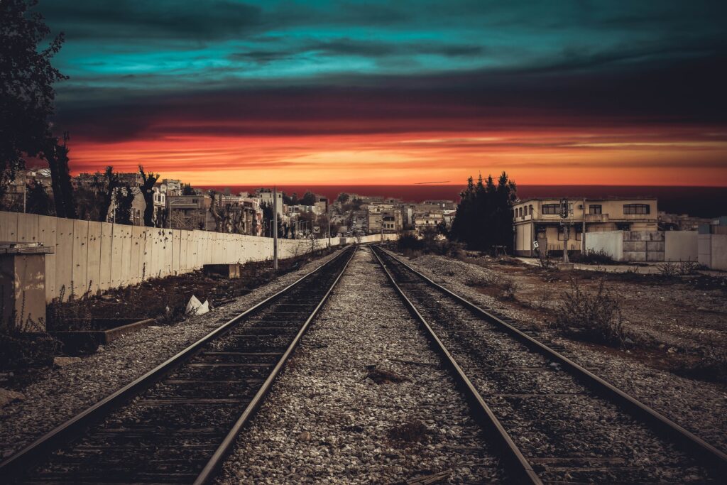 Train railway